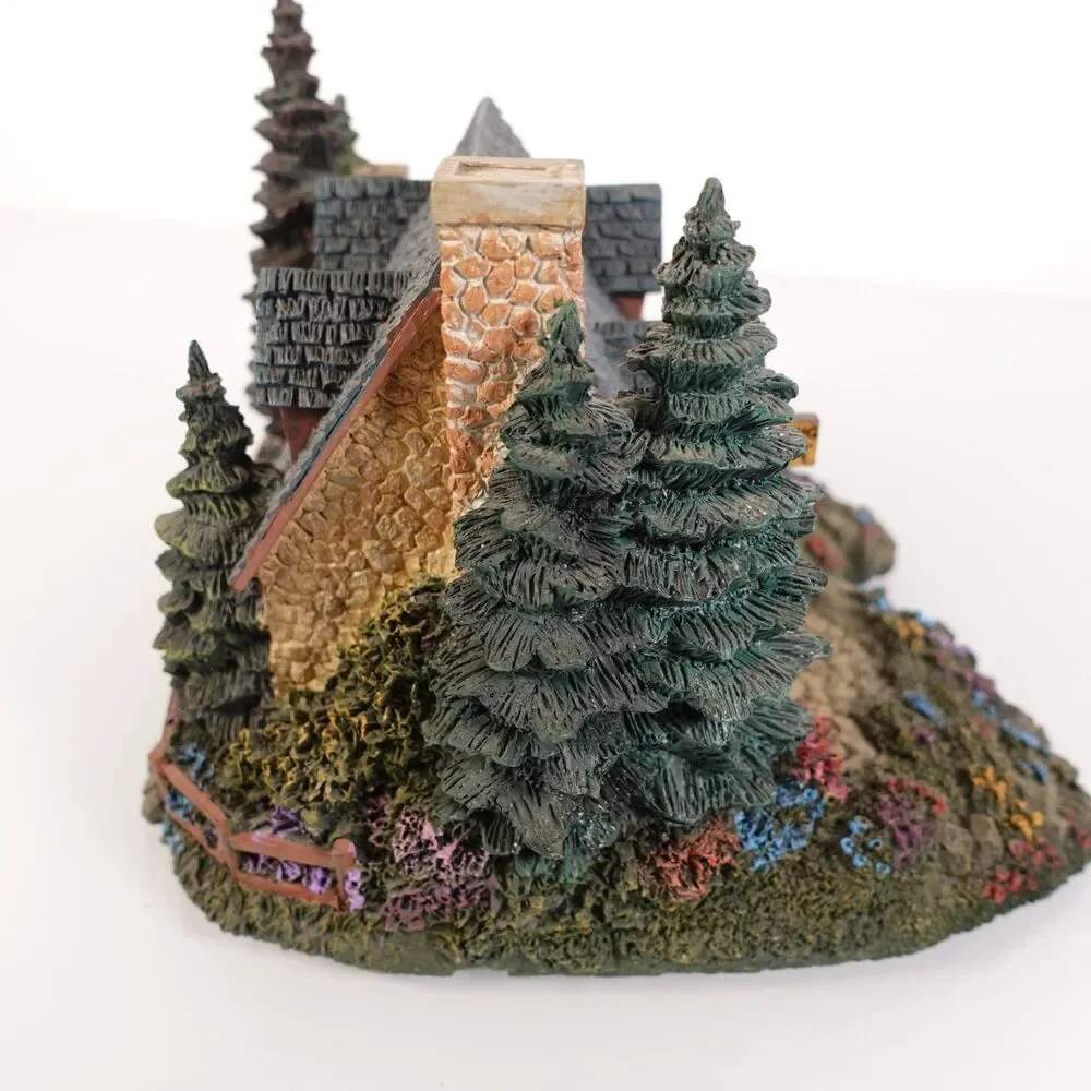 Hawthorne Village Seaside Thomas Kinkade Seaside Trading Post Lighted COA 79632
